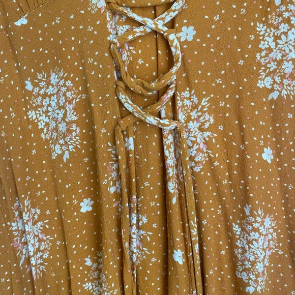 Floral Mustard Mini Dress from Target - Picture 6 of 6